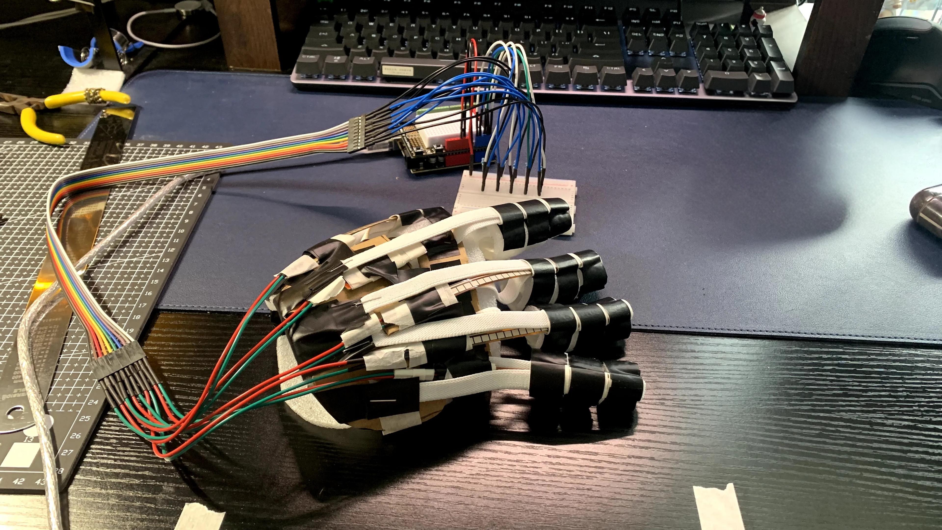 Custom Hand-Tracking Control System